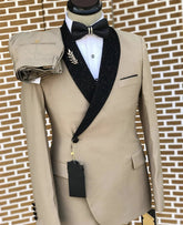 2 Piece Men's Wedding Suit Fashion Men's Slim Business Office Suit Sets Men Blazer Pants Man Suits For Groom Wedding Traje jacket and pant
